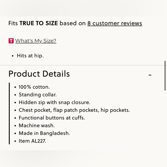 NWT J.Crew Factory XXSP Petite Mossy Brown resin-coated twill field jacket - Picture 10 of 12